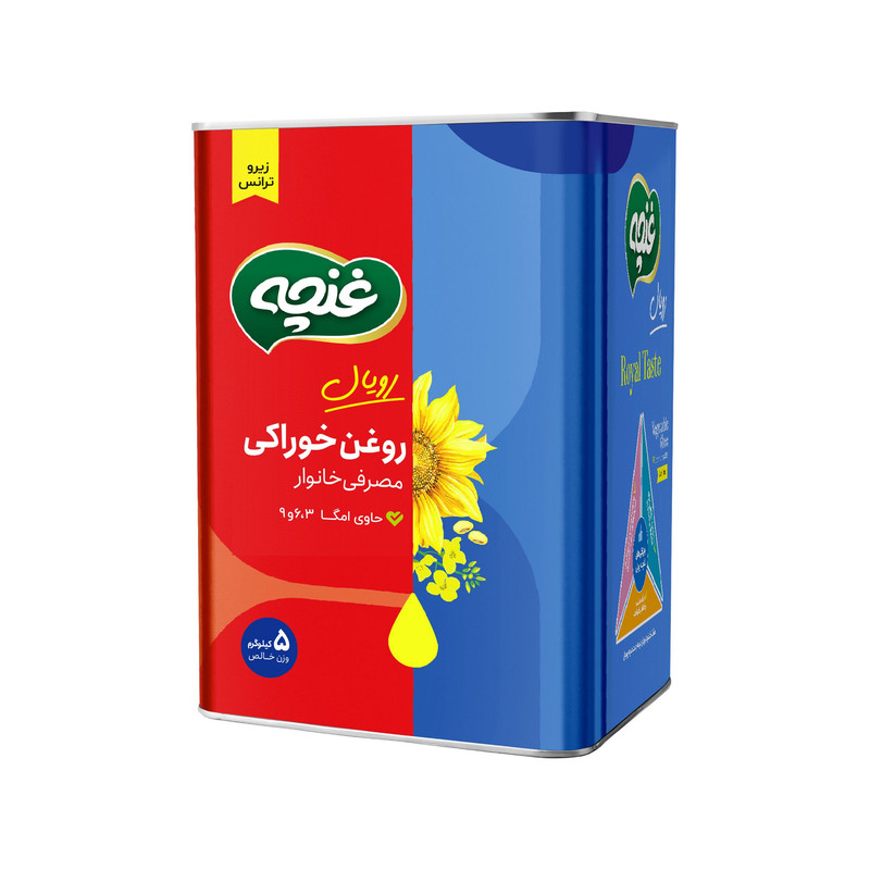 روغن جامد 5 کیلویی غنچه (خرید اقساطی)